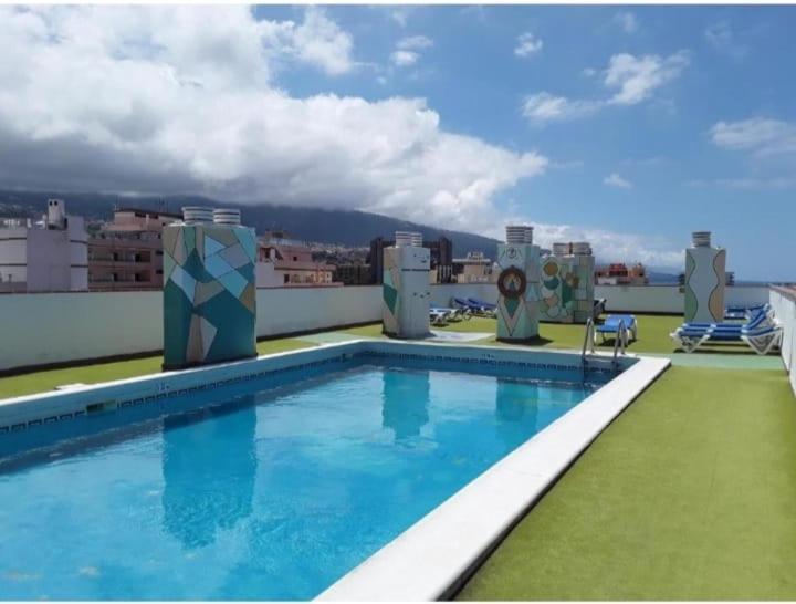 Plaza Charco - Top Centro - Piscina Rooftop Пуерто де ла Крус Екстериор снимка